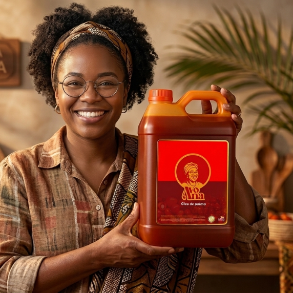Processo de produção do Óleo de Palma Avó Ana